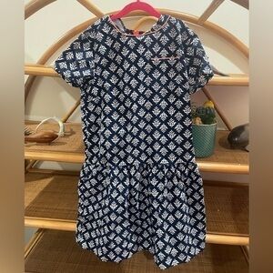 Crewcuts J. Crew Ribbed print girls dress